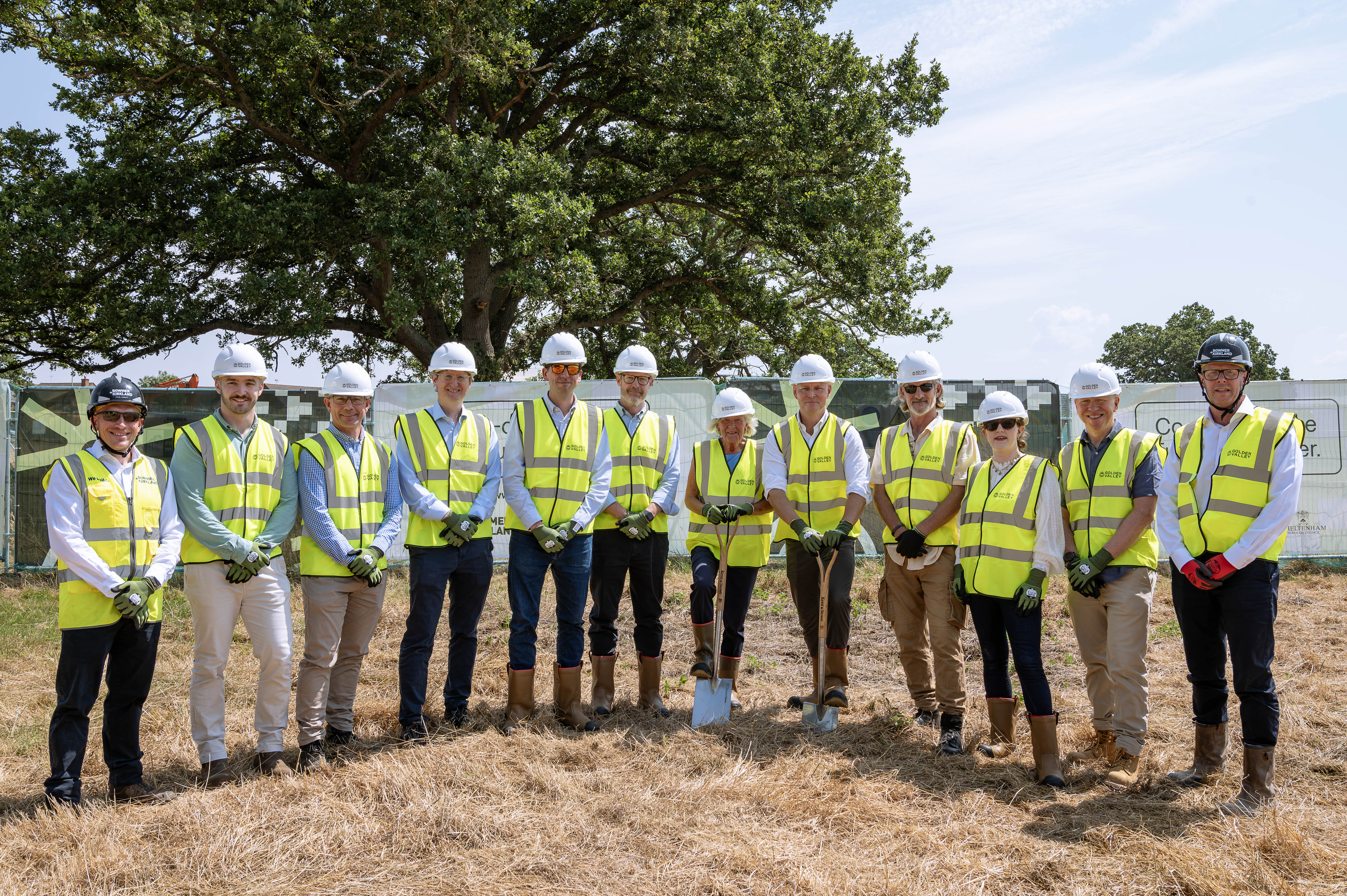 Spades in the ground at £1bn Golden Valley development in Cheltenham