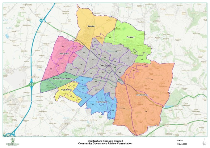 Map 3 - Alternative boundaries
