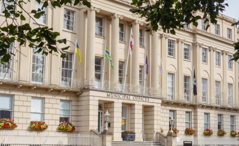 Photo of the Municipal Offices in Cheltenham  