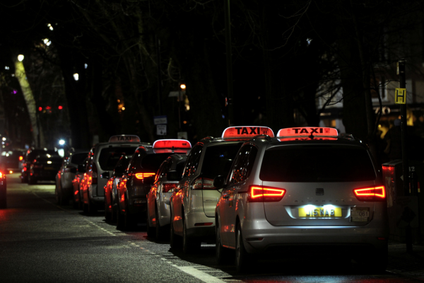 Beat the queue by booking your taxi journey in advance